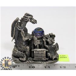 PEWTER "PLEASE LET THE FUTURE BE GOOD" W/ CRYSTA