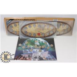 LOT OF 3 CANADIAN 1999 MILLENNIUM COIN SETS & ONE