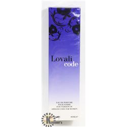 LOVALI CODE EAU DE PARFUM 80ML.
