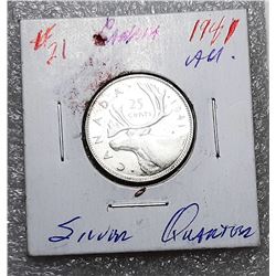 2)  CANADIAN 1941 QUARTER