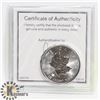 Image 1 : 2016 CANADIAN 1 OUNCE .999 FINE SILVER $5 COIN.