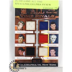 IN THE GAME ALL TIME RIVALS-PHILADELPHIA VS NEW