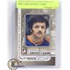 Image 1 : CHICO RESCH AUTOGRAPHED IN THE GAME HOCKEY CARD.