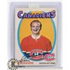 Image 1 : JAQUES LEMAIRE MONTREAL CANADIENS 71-72 OPC CARD