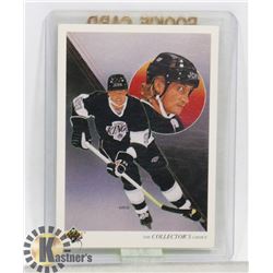 WAYNE GRETZKY LOS ANGELES KINGS 90-91 UD