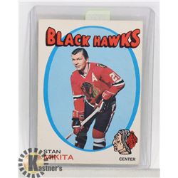 STAN MIKITA 71-72 OPC #125 CHICAGO BLACKHAWKS