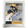 Image 1 : JOHN BUCYK BOSTON BRUINS SIGNED CARD.