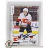 Image 1 : MATTHEW TKACHUKL CALGARY FLAMES SIGNED CARD