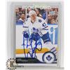 Image 1 : LEO KOMAROV SIGNED TORONTO MAPLE LEAFS CARD