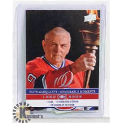 MAURICE RICHARD 2008 MONTREAL CANADIENS CENTENNIAL