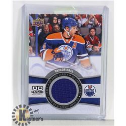 TAYLOR HALL GAME JERSEY CARD 18-19 UD
