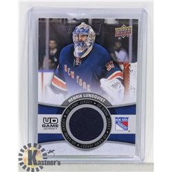 HENRIK LUNDVIST UD GAME JERSEY CARD 15-16