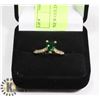 Image 1 : NEW GOLD PLATED RING SZ 7
