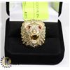 Image 1 : NEW GOLD PLATED RING SZ 8