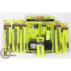 RYOBI DRILL BITS