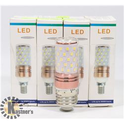 LOT OF 12 NEW LED LIGHT BULBS - 6000K