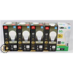 BAG OF 5 ASSORTED LIGHT BULBS