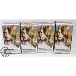 LOT OF 4 LOREAL FERRIA #73 BLONDE HAIR DYE
