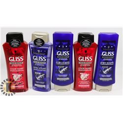 BAG OF 5 GLISS HAIR REPAIR & COLOR GUARD