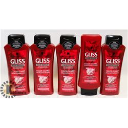 BAG OF 5 GLISS COLOR GUARD SHAMPOO