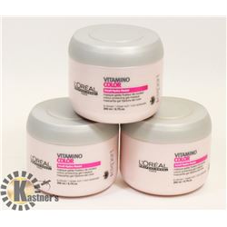 BAG OF 3 LOREAL VITAMINO COLOR INCELL HYDRO-RESIST