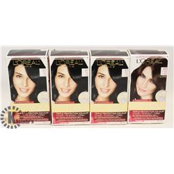 BAG OF 4 ASSORTED HAIR DYE