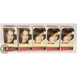 BAG OF 5 ASSORTED HAIR DYE