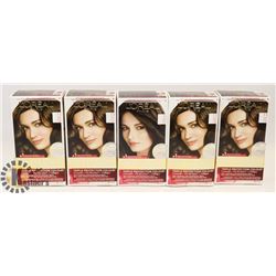 BAG OF 5 ASSORTED HAIR DYE