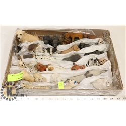 31 PIECE SAND CAST ANIMALS