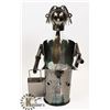 Image 1 : METAL WINE BOTTLE HOLDER,TRAVELER,NEW
