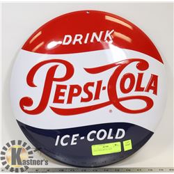 LARGE PEPSI METAL SIGN