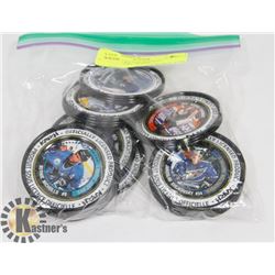 BAG OF 29 KATCH HOCKEY COINS,ASSORT TEAMS