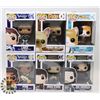 Image 1 : LOT OF 6 ASSORTED FUNKO POP VINYL FIGURES.