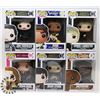Image 1 : LOT OF 6 ASSORTED FUNKO POP VINYL FIGURES.