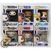 Image 1 : LOT OF 6 ASSORTED FUNKO POP VINYL FIGURES.