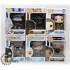 Image 1 : LOT OF 6 ASSORTED FUNKO POP VINYL FIGURES.