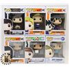 Image 1 : LOT OF 6 ASSORTED FUNKO POP VINYL FIGURES.