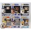 Image 1 : LOT OF 6 ASSORTED FUNKO POP VINYL FIGURES.