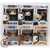 Image 1 : LOT OF 6 ASSORTED FUNKO POP FIGURES.