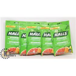 LOT OF 5 HALL VITAMIN C  - 100% RDA SUPPLEMENTS