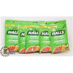LOT OF 5 HALL VITAMIN C  - 100% RDA SUPPLEMENTS