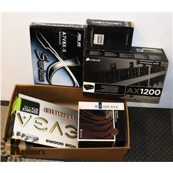 LOT OF ASSORTED ELECTRONICS INCL GE FORCE GTZ770,