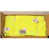 Image 1 : BOX OF 25 SAFETY TRAFFIC T-SHIRTS SOLID