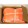 Image 1 : BOX OF COVERALLS WITH REFLECTIVE TRIM HOOD ELASTIC