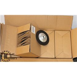 BOX WITH 4 CASES OF 4" GRINDING DISCS