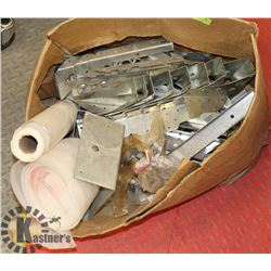 BOX OF CONSTRUCTION SUPPLIES