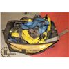Image 1 : LOT OF HARNESSES AND FALL GEAR IN DEWALT DUFFEL