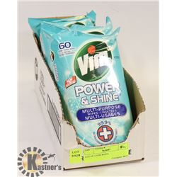 LOT OF 4 VIM WIPES