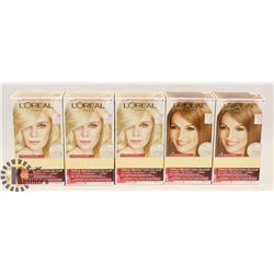 LOT OF 5 L'OREAL PARIS EXCELLENCE CREME