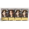 Image 1 : LOT OF 4 ASSORTED LOREAL PARIS HAIR DYE
